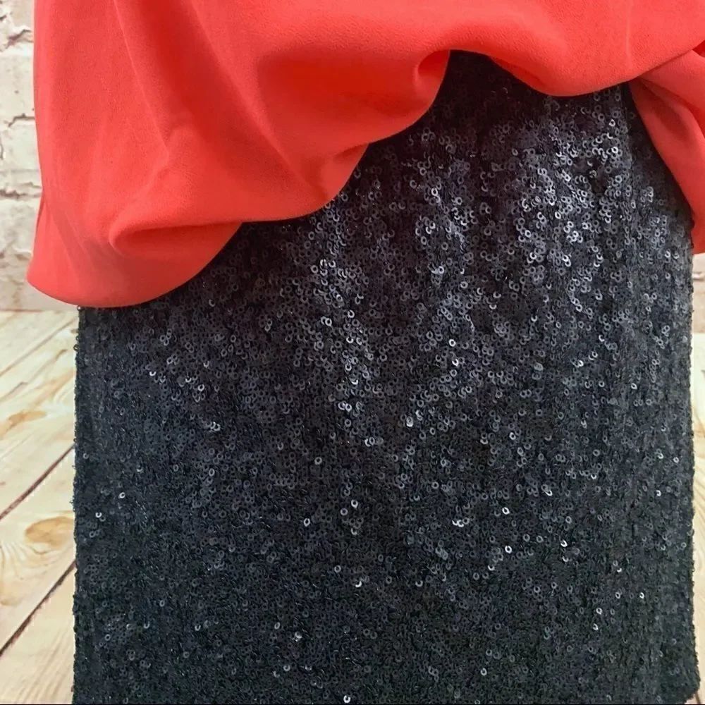 LUSH draped open back sequin dress - Picture 5 of 6
